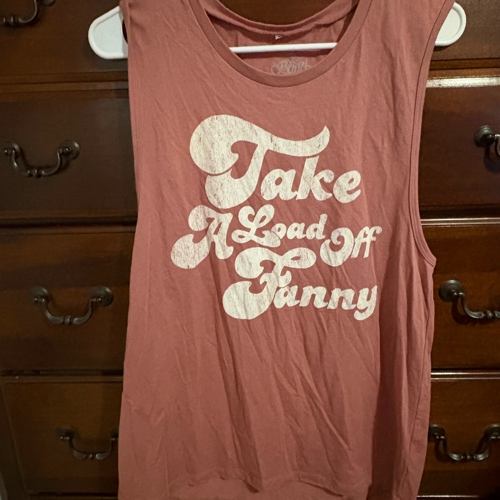 Women's The Band (The Weight) Pink Graphic Tank Top Official Merch